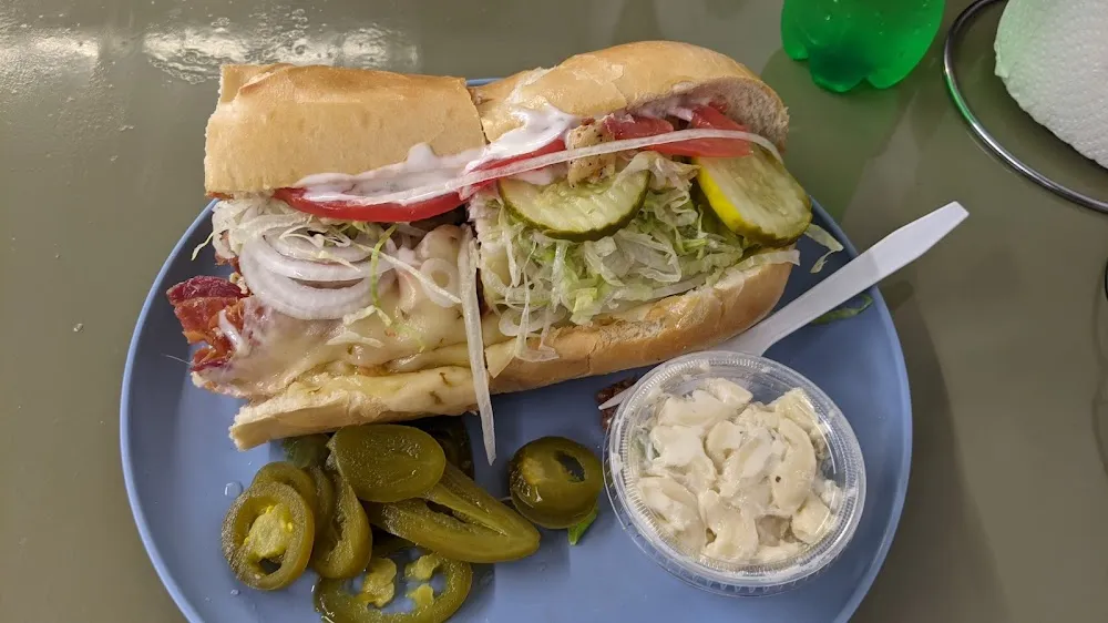 Chicken Bacon and Ranch Sub